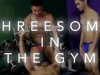 Threesome In The Gym