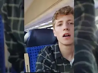On train